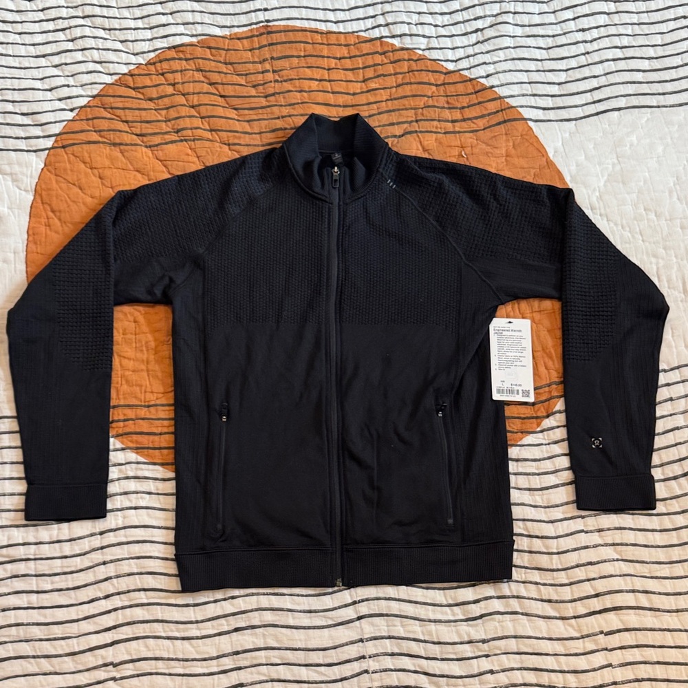 Lululemon Men’s Engineered Warmth Jacket. Size large. Black. New with tags.
